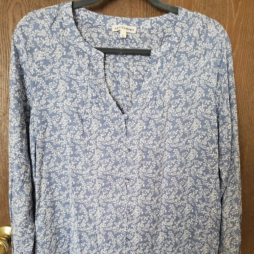 Artisan NY Button-front Blouse